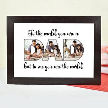 Photo Frame for Dad