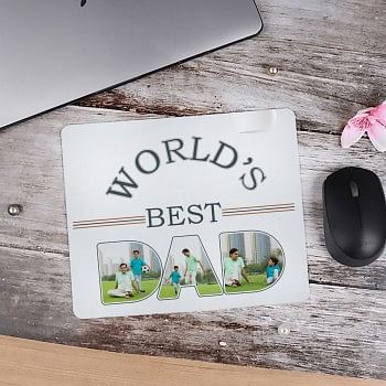 Worlds Best Dad Mouse Pad