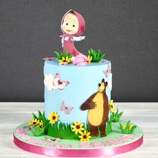 Masha and The Bear Cake