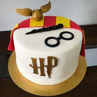 Harry Potter Cartoon Cake