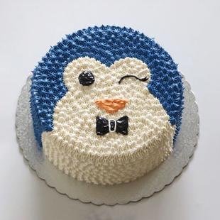 Penguin Theme Cake