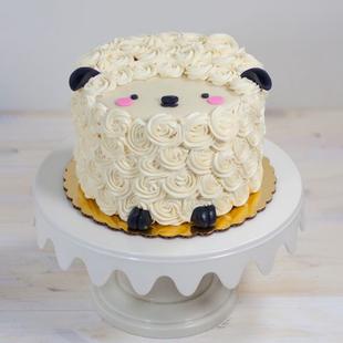 Designer Sheep Shape Cake