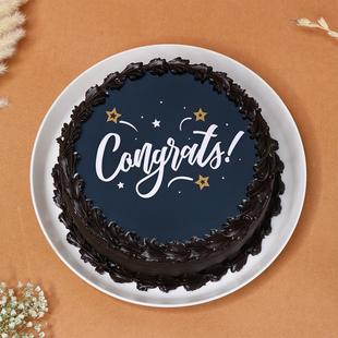 Congratulations Photo Cake