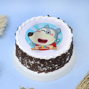 Wolfoo Theme Cake