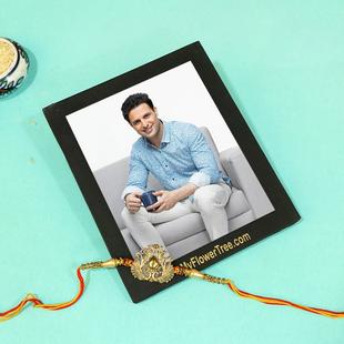 Excellent Peacock Rakhi Set