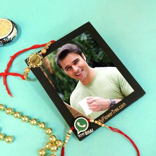 Cherishing Rakhi N Photo Frame