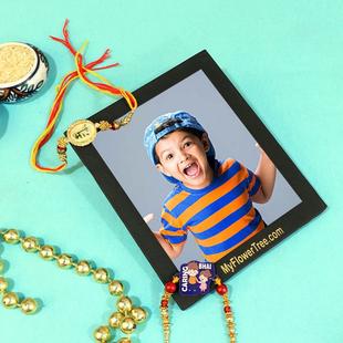 Admiring Rakhi N Photo Frame