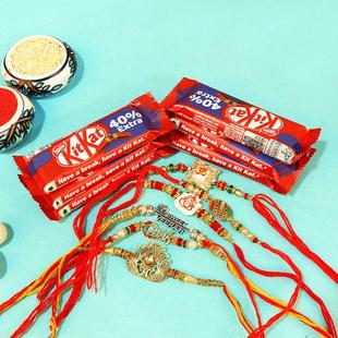 6 Chocos and Rakhi sets