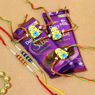 Best Rakhi N Chocolate Combo