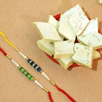 online rakhi with sweets