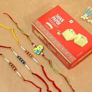 Luscious Sweet N Rakhi Set
