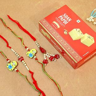 Rakhi Set And Soan Papdi