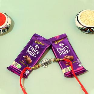 Bro Rakhi with Chocolates