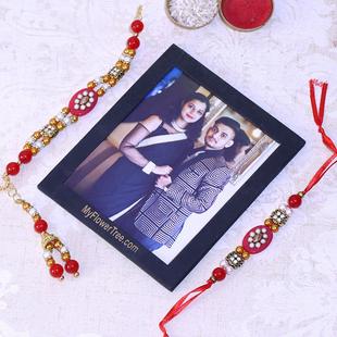 Rakhi With Framed Gift