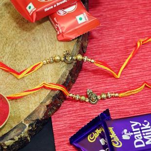 Divine Rakhi Chocolate Combo
