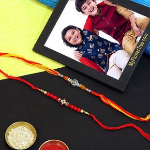 Classic Rakhi with Photo Frame