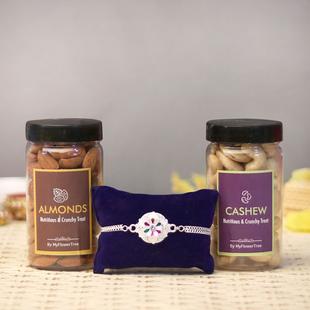 Nutritive Silver Rakhi Delight
