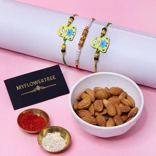 Pleasure of Rakhi N Almonds