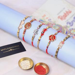 Worthful Designer Rakhi Set