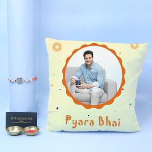 Rakhi N Cushion Combo