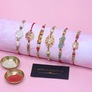 Designer RakhisFamily Pack 