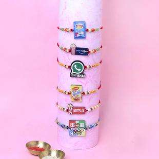 Fabulous Designer Rakhi Set