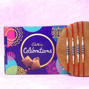 4 Pearl Rakhis N Cadbury Celebrations