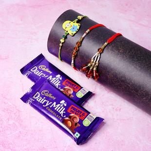 Dairy Milk Family Rakhi Pack
