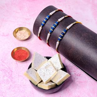 Delectable Kaju Katli N Rakhi