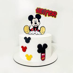 Lovable Mickey Mouse Cake