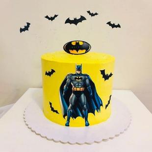 Batman Theme Cake