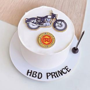 Royal Enfield Theme Cake